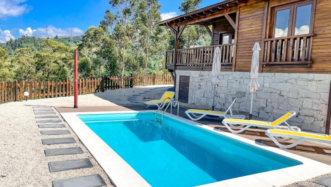 Quinta Da Resteva-Chale Do Rio Vieira do Minho Exterior photo